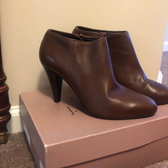 J Crew brown leather boots - Picture 2 of 9